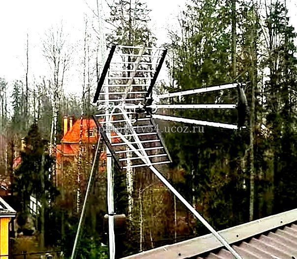 Установка эфирных антенн в новосибирске